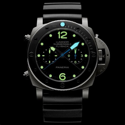 panerai submersible chrono flyback|panerai luminor chrono flyback.